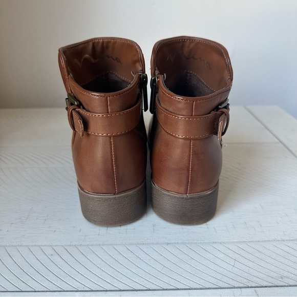 Nina Brown Ankle Booties Women’s Size 5 NWOT - Picture 6 of 11